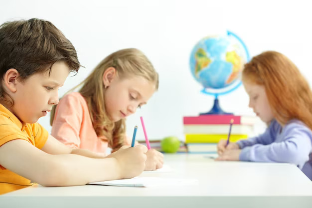 Three people are standing
